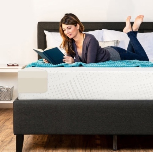 10in Dual Layered Memory Foam Mattress w/ CertiPUR-US Certified Foam, King - Lot 155