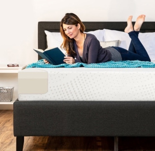 10in Dual Layered Memory Foam Mattress w/ CertiPUR-US Certified Foam, King - Lot 163