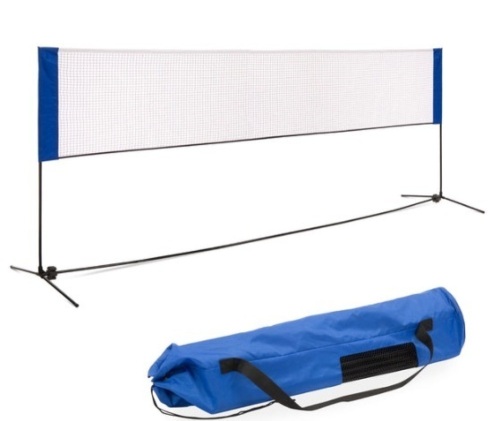 Portable Freestanding Volleyball, Tennis, Badminton Net - 12.5ft - Lot 190