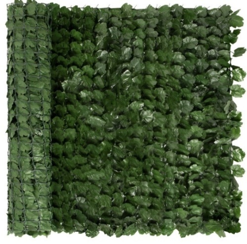 Outdoor Faux Ivy Privacy Screen Fence, 94x39in - Lot 229
