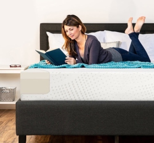 10in Dual Layered Memory Foam Mattress w/ CertiPUR-US Certified Foam, King - Lot 305