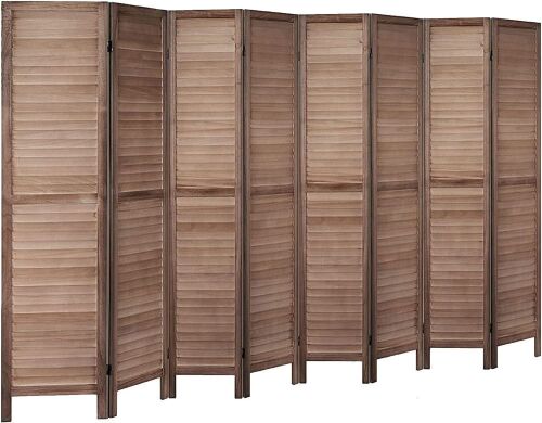 8-Panel Room Divider, 10.5x5.6ft - Lot 293