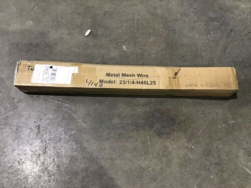 Tooca Metal Mesh Wire, Unknown Size - Lot 410