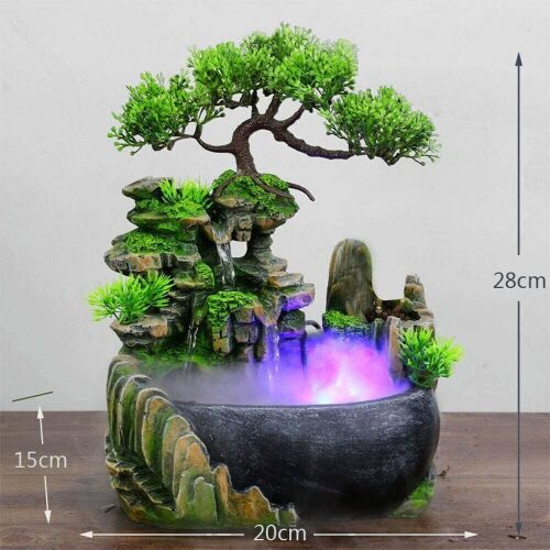 Indoor Desktop Rockery Water Fountain - Lot 441