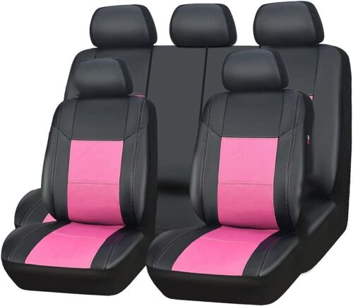 Car Pass Skyline PU Leather Car Seat Covers, Universal Fit - Lot 515
