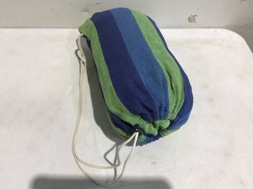 Multi-colored Hammock with Carrying Bag - Lot 746