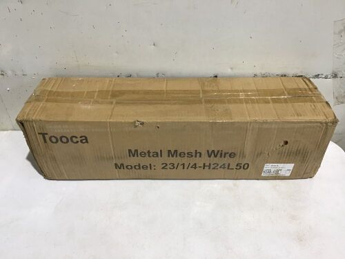 Metal Mesh Wire, 63x17x17cm - Lot 999