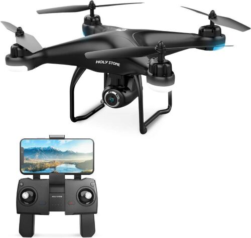 Holy Stone HS120D GPS Drone with Camera 2K UHD FPV, Quadcotper with Auto Return Home, Follow Me, Altitude Hold, Way-points Functions - Lot 1191