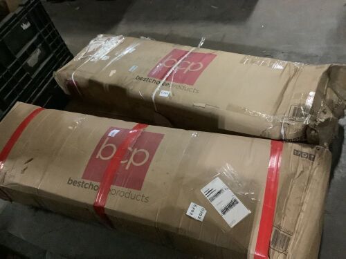 Lot of (2) 3-Seat Outdoor Canopy Swing Glider Furniture w/ Converting Flatbed Backrest - Lot 222