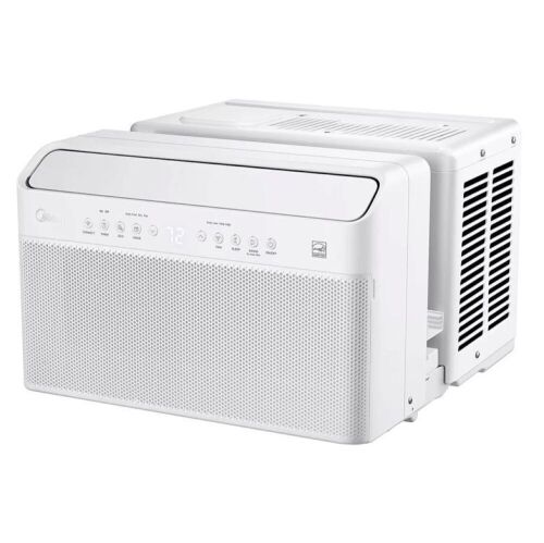 Midea 12,000-BTU Energy Star U-Shaped Inverter Window Air Conditioner - Lot 42