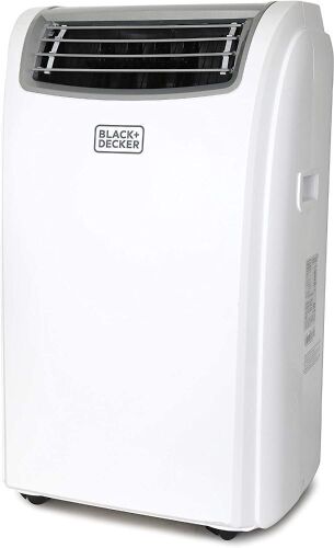 BLACK+DECKER 14,000 BTU Portable Air Conditioner with Heat and Remote Control - Vent Mount Damaged - Lot 45