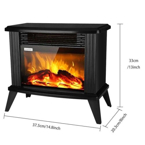 Rovsun Electric Fireplace Space Heater - Lot 844