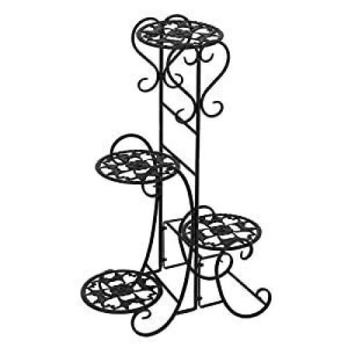 4-Tier Metal Plant Stand 19.69x32.38in - Lot 323