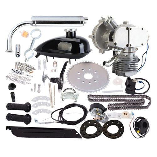 Pro 80cc Bike Motorized 2-Stroke Petrol Gas DIY Motor Engine Kit Set ES-332007-7137 - Lot 1148