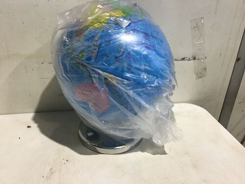 World Globe with Stand - Lot 1091