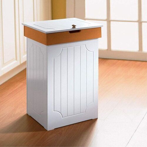 13 Gallon Kitchen Country Style Trash Can - Lot 654