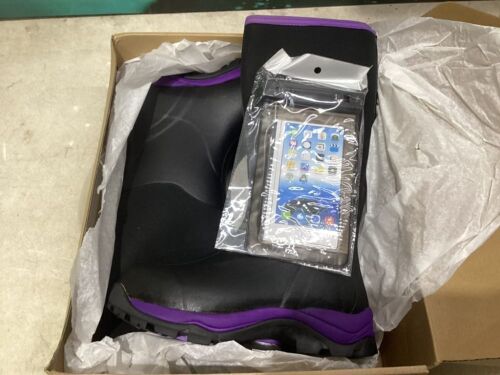 HISEA Waterproof Insulated Neoprene Rubber Boot for Women, Size 7 - Lot 1012