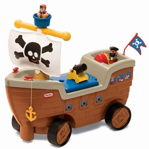 Little Tikes Play 'n Scoot Pirate Ship - Lot 292