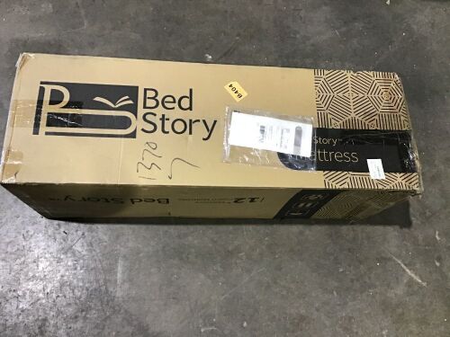 12" Memory Foam Mattress, Twin Size  - Lot 707