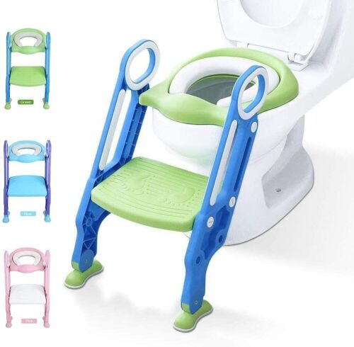 Potty Training Toilet Seat with Step Stool Ladder  - Lot 548