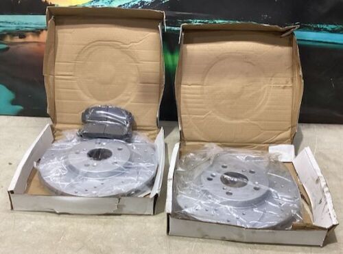 Front/Rear Brake Rotors, Ceramic Pads, Fit Honda Accord and 2003-2008 Acura TSX - Lot 1022