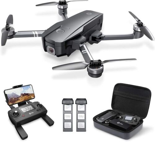 Holy Stone HS720 Foldable GPS Drone with 4K Camera and Carrying Bag - Lot 650