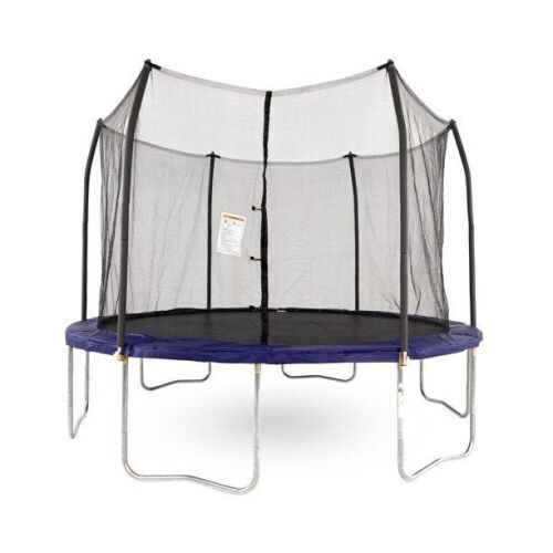 Skywalker Trampolines 12' Trampoline with Safety Enclosure, Blue - Lot 41