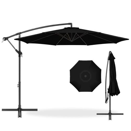 Offset Hanging Patio Umbrella - 10ft - Lot 489