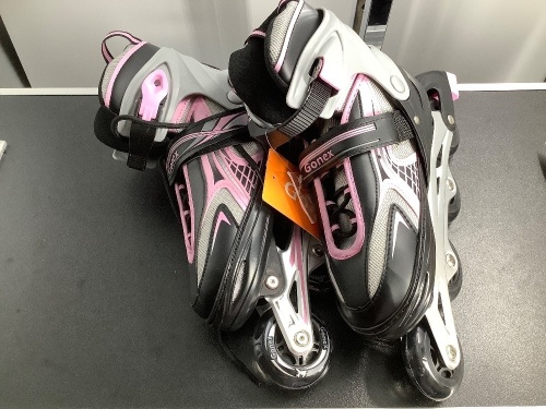Gonex Girls Inline Skates,Size 4-7 Adjustable, Appears New - Lot 207