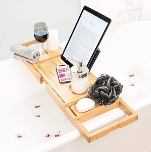 Bamboo Bath Caddy, Appears New - Lot 271