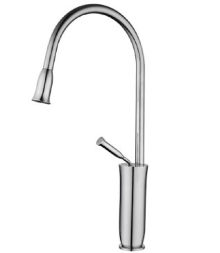 Single Handle Brass Kitchen Sink Faucet, Appears New, Retail $67.99 - Lot 307