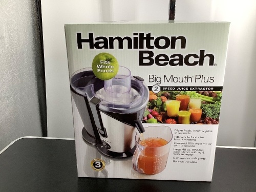Hamilton Beach Speed Juice Extractor, Appears New - Lot 312