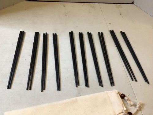 Pack of 10 Pair of Chopsticks, Appears New - Lot 349