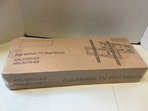 TV Wall Mount Full Motion TV with Swivel and Tilt for Most 26-65 Inch TVs, Appears New - Lot 370