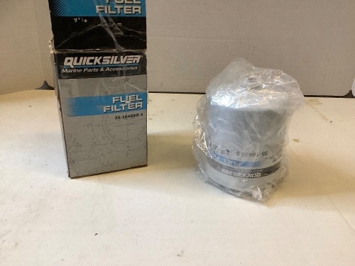 Quicksilver Marine Parts & Accessories, Fuel Filter, Appears New, Box Damaged - Lot 398