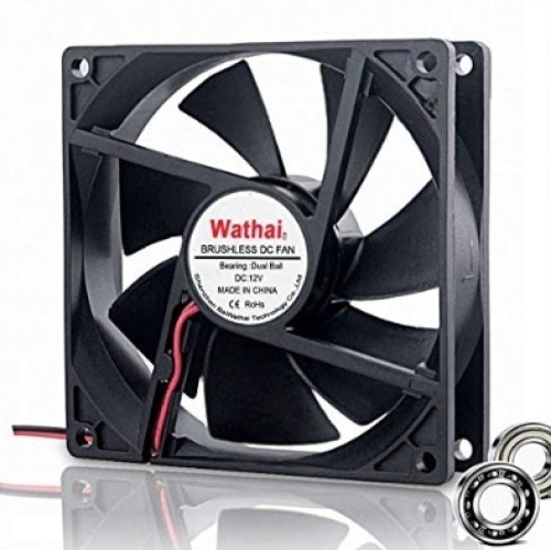 Wathai Brushless DC Fan, DC 12V, Appears New - Lot 524