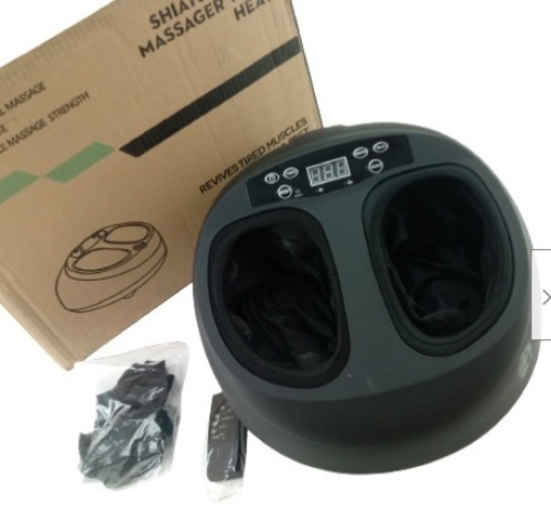Shiatsu Electric Foot Massager with Heat TGFM01 Black 04224, Appears New, Untested - Lot 478