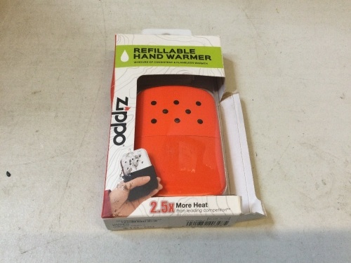 Zippo Refillable Hand Warmer, Appears New - Lot 574