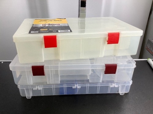 Lot of (3) Tackle Box, Ecommerce Return - Lot 434