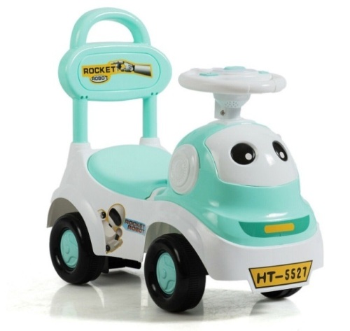 3-in-1 Baby Walker Sliding Pushing Car with Sound Function, Appears New - Lot 982