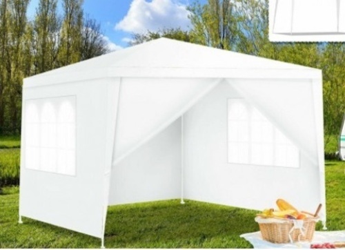 10' X 10' Outdoor Side Walls Canopy Tent, Appears New - Lot 976