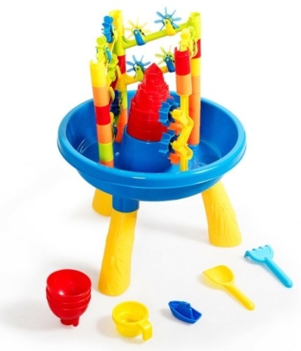 2 in 1 Sand and Water Table Activity Play Center, Appears New - Lot 677