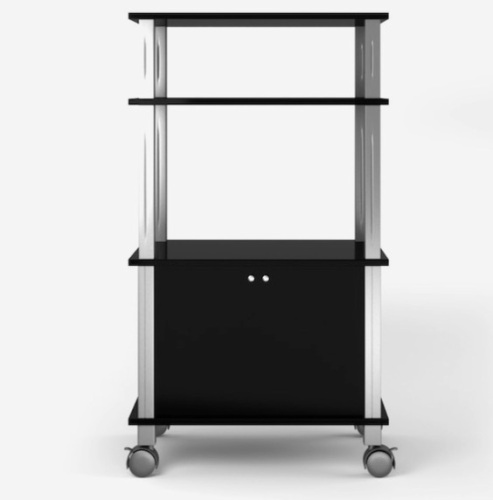 Black Wood Bakers Rack, Appears New - Lot 557