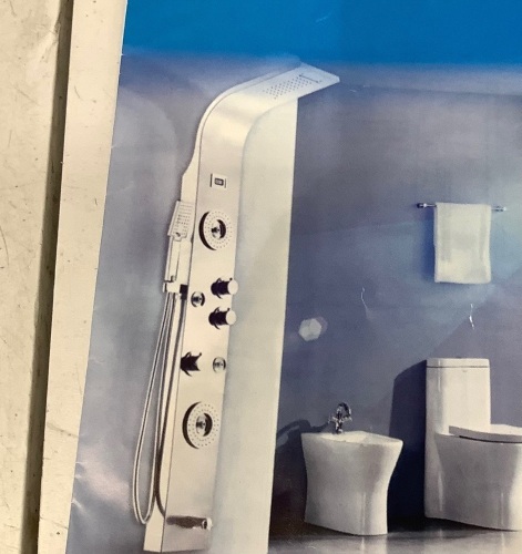 FCOTEEU Shower Panel Tower System, Appears New, Retail 199.99 - Lot 7
