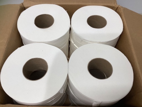 Coastwide, Jumbo Roll Bath Tissue, Lot of 12 Rolls, E-Comm ret. - Lot 18