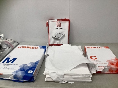 Misc. Paper Reems, Lot of (9), ECom Ret,  - Lot 74