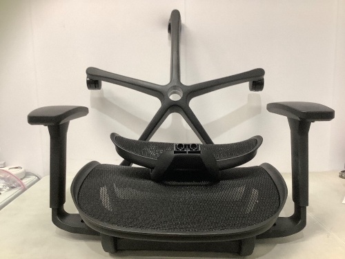Dexley Chair, Flex Fit, E-Com Ret, Chair Damage is Shown in Pictures, - Lot 80