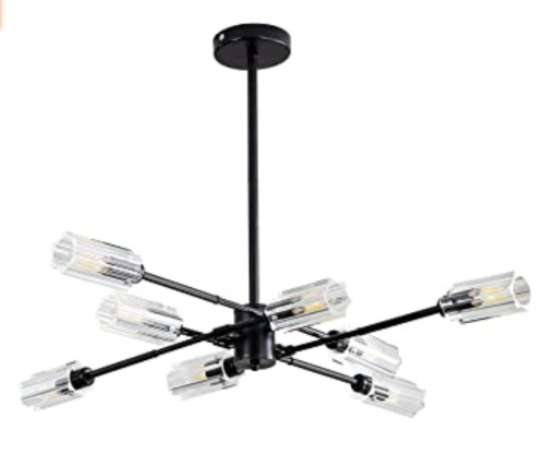 Traseia Modern 8-Light Pendant Light, Appears new - Lot 101
