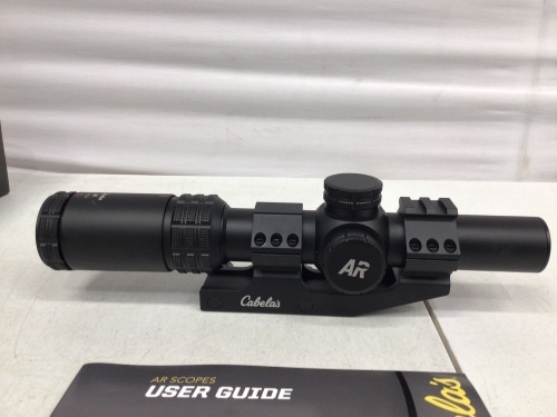 AR Riflescope, Untested, E-Comm Return - Lot 115