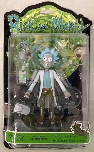Rick and Morty Rick Action Figure, New, Retail 51.87 - Lot 126